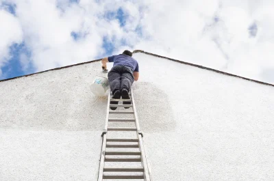 Peinture extérieure au Trioulou — façades et ravalement